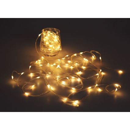 Globo - LED Lente 100xLED/0,06W/5V 10 m 8 funkciju
