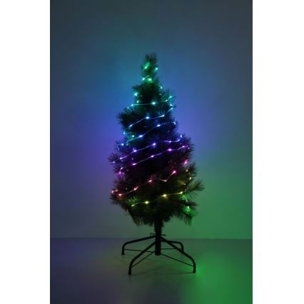 Globo - LED RGB Lentes lente 100xLED/0,06W/5V 10 m 27 funkcijas