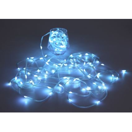 Globo - LED RGB Lentes lente 100xLED/0,06W/5V 10 m 27 funkcijas