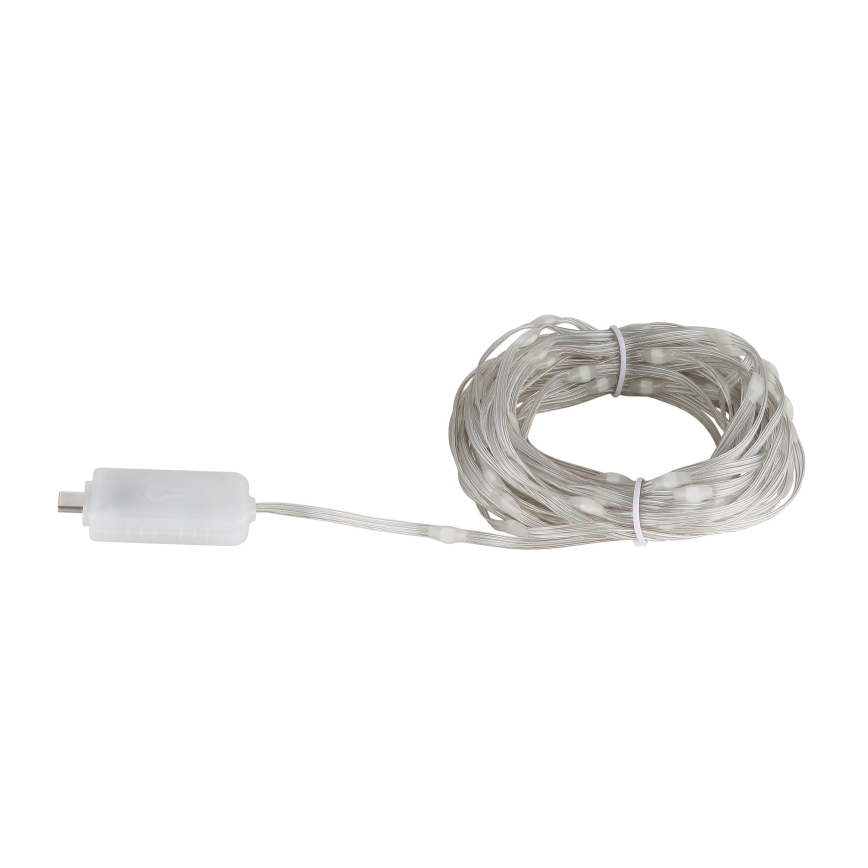 Globo - LED RGB Lentes lente 100xLED/0,06W/5V 10 m 27 funkcijas