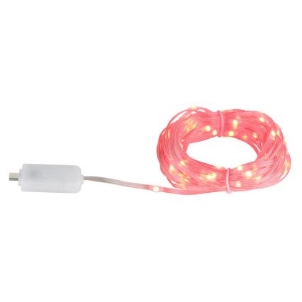Globo - LED RGB Lentes lente 100xLED/0,06W/5V 10 m 27 funkcijas
