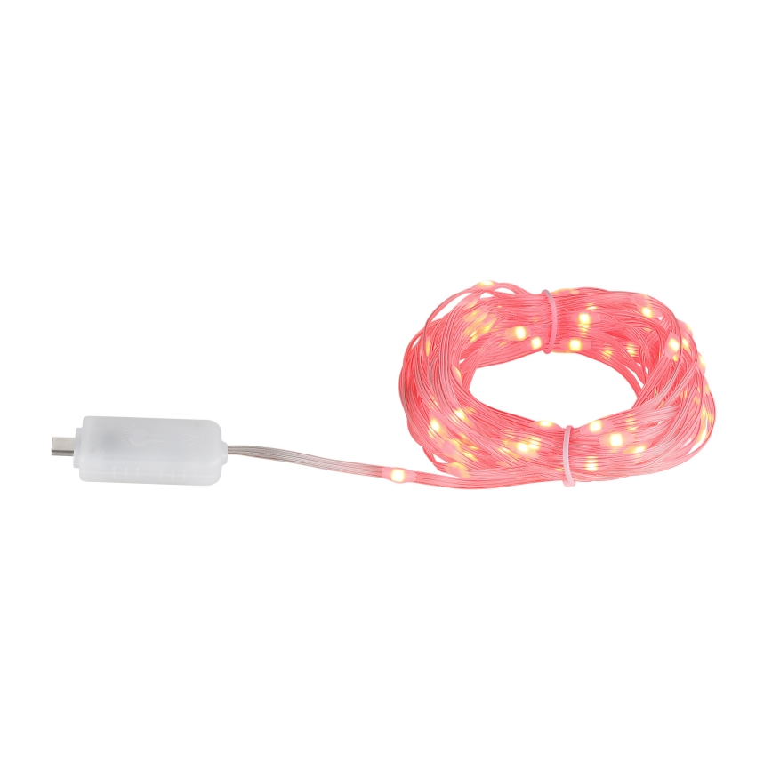 Globo - LED RGB Lentes lente 100xLED/0,06W/5V 10 m 27 funkcijas