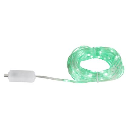 Globo - LED RGB Lentes lente 100xLED/0,06W/5V 10 m 27 funkcijas