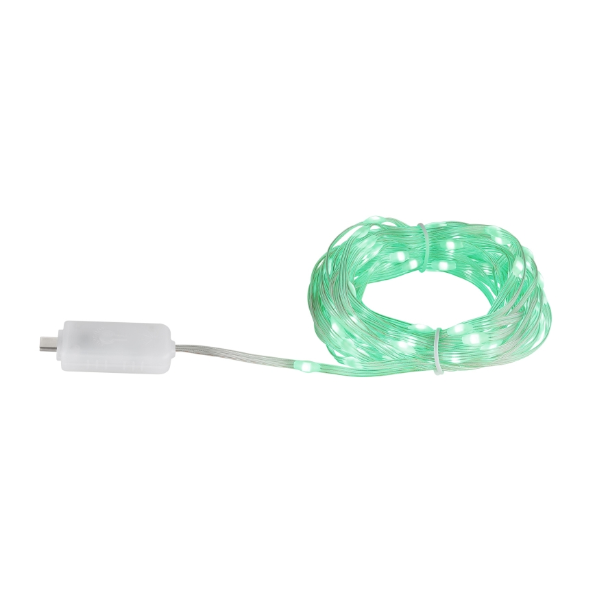 Globo - LED RGB Lentes lente 100xLED/0,06W/5V 10 m 27 funkcijas