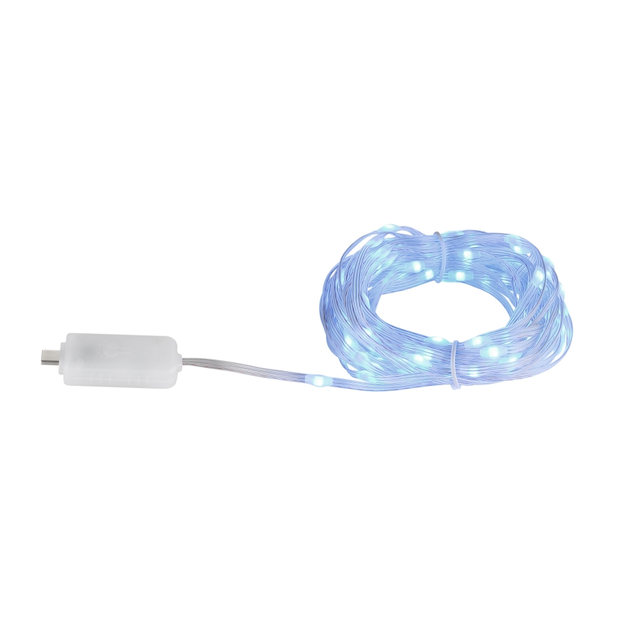 Globo - LED RGB Lentes lente 100xLED/0,06W/5V 10 m 27 funkcijas