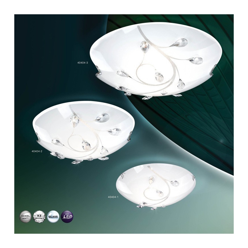 GLOBO 40404-3 - Griestu lampa BURGUNDY 3xE27/40W/230V