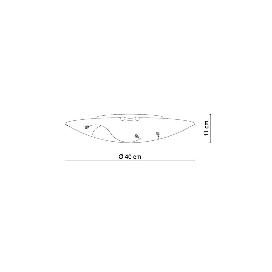 GLOBO 40404-3 - Griestu lampa BURGUNDY 3xE27/40W/230V