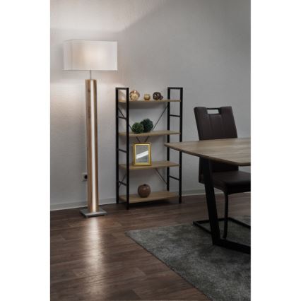 Globo - LED Grīdas stāvlampa LED/17W/230V + 1xE27/40W