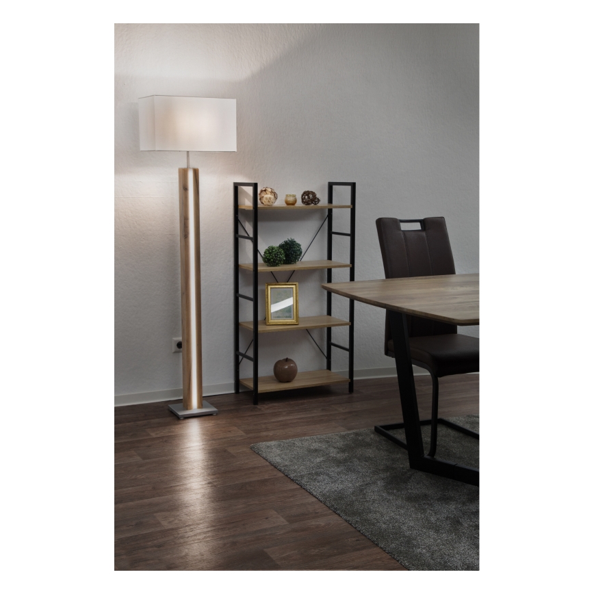 Globo - LED Grīdas stāvlampa LED/17W/230V + 1xE27/40W