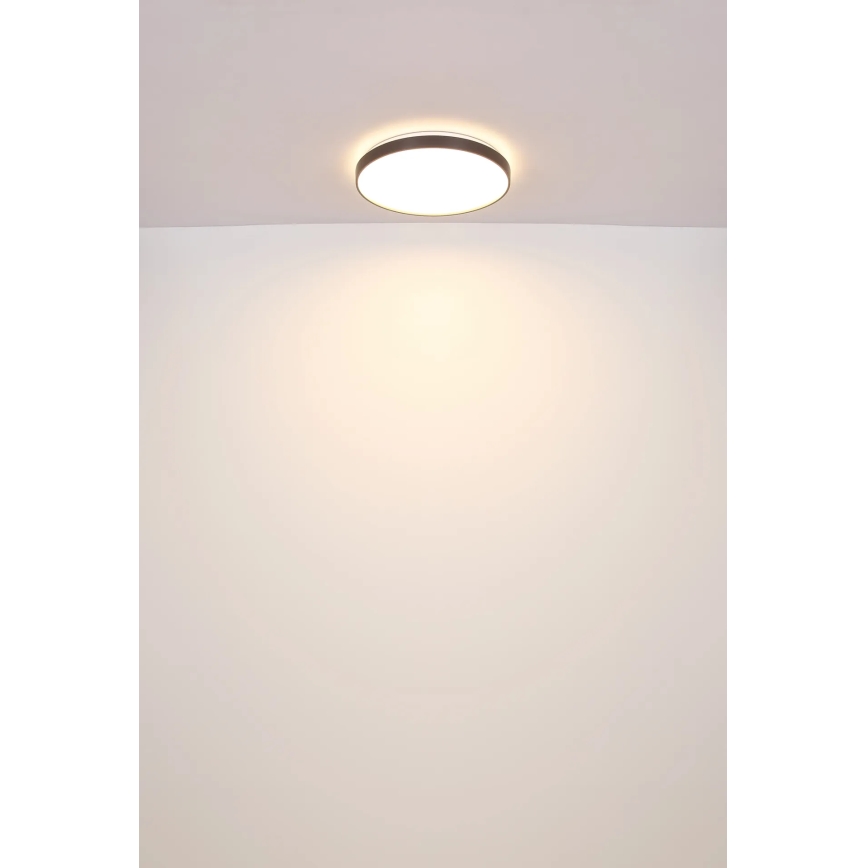 Globo - LED Griestu lampa LED/24W/230V d. 48 cm antracīta
