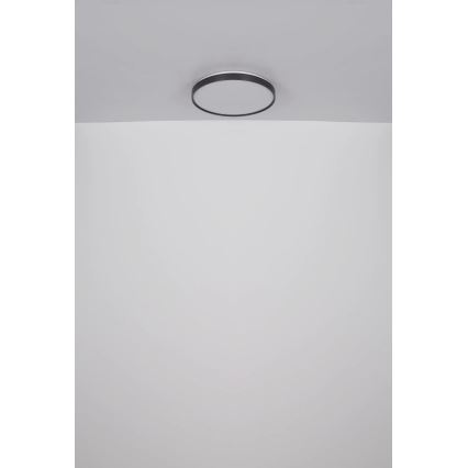 Globo - LED Griestu lampa LED/24W/230V d. 48 cm antracīta