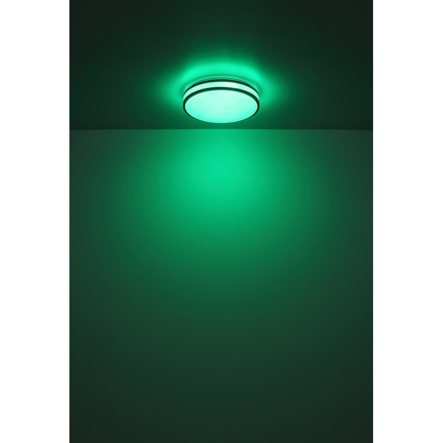 Globo - LED RGBW Aptumšojama griestu lampa LED/18W/230V 2700-6000K + tālvadības pults