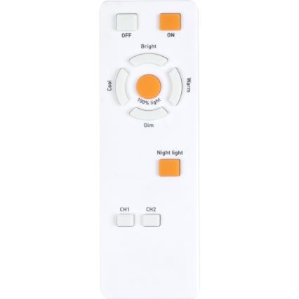 Globo - LED Aptumšojama griestu lampa LED/30W/230V 3000-6500K + tālvadības pults