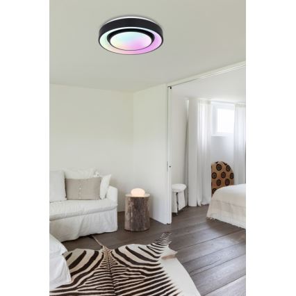 Globo - RGBW Aptumšojama griestu lampa LED/24W/230V 3000-6500K+ tālvadības pults