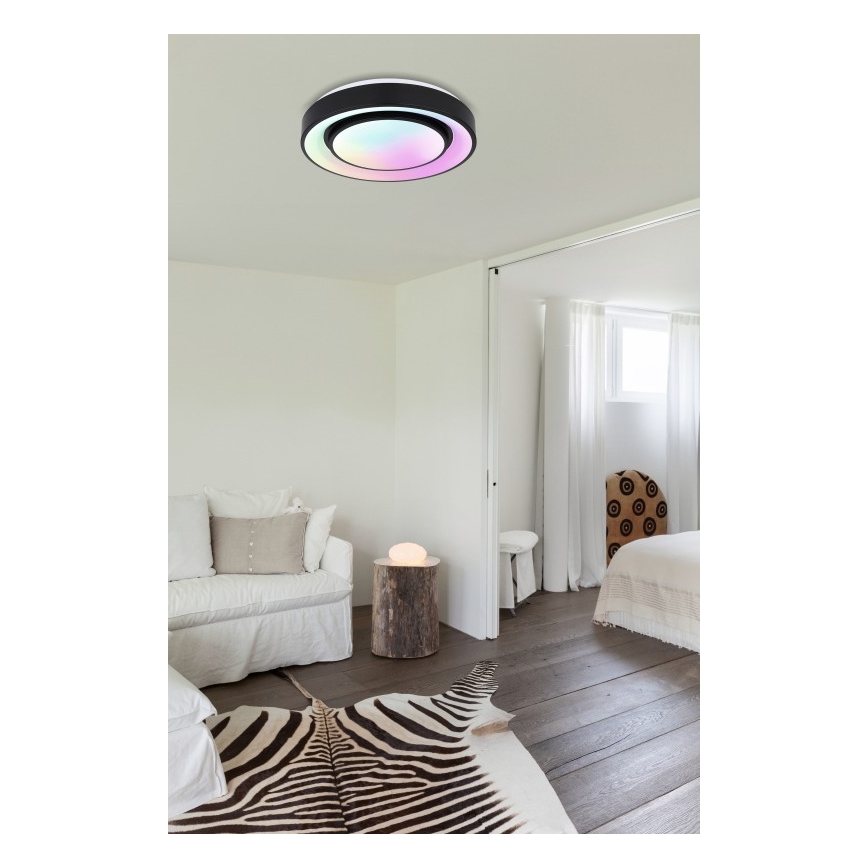 Globo - RGBW Aptumšojama griestu lampa LED/24W/230V 3000-6500K+ tālvadības pults
