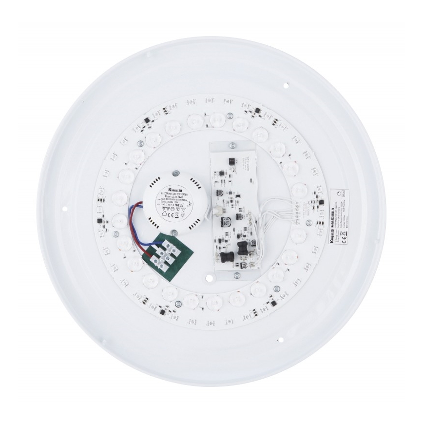 Globo - RGBW Aptumšojama griestu lampa LED/24W/230V 3000-6500K+ tālvadības pults
