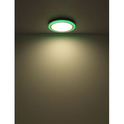Globo - RGBW Aptumšojama griestu lampa LED/20W/230V 2700-6500K + tālvadības pults