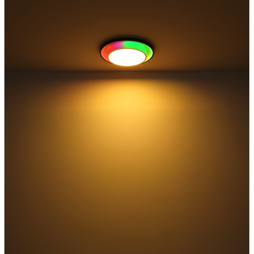 Globo - LED RGBW Aptumšojama griestu lampa LED/21W/230V 2700-6500K+ tālvadības pults