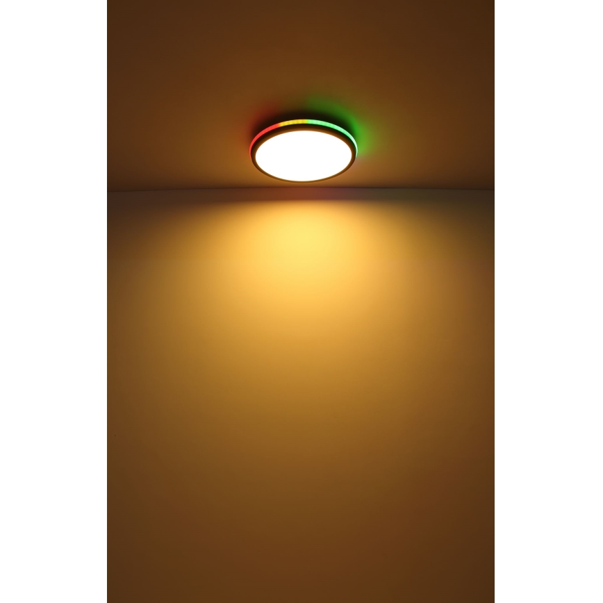 Globo - LED RGBW Aptumšojama griestu lampa LED/40W/230V 2700-6500K + tālvadības pults
