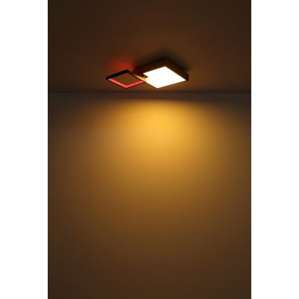 Globo - LED RGBW Aptumšojama lampa LED/21W/230V + LED/3W 2700-6500K + tālvadības pults
