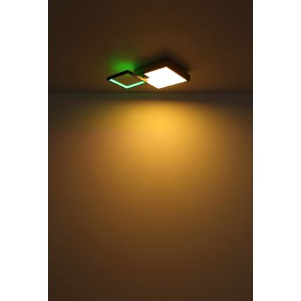 Globo - LED RGBW Aptumšojama lampa LED/21W/230V + LED/3W 2700-6500K + tālvadības pults