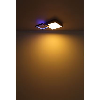 Globo - LED RGBW Aptumšojama lampa LED/21W/230V + LED/3W 2700-6500K + tālvadības pults