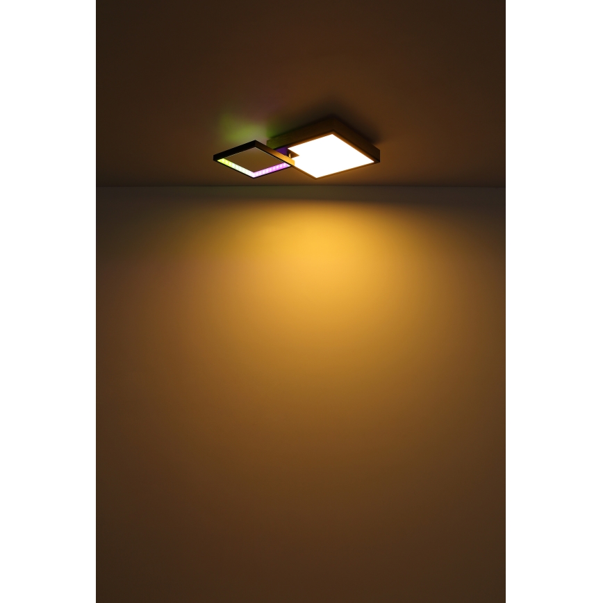 Globo - LED RGBW Aptumšojama lampa LED/21W/230V + LED/3W 2700-6500K + tālvadības pults