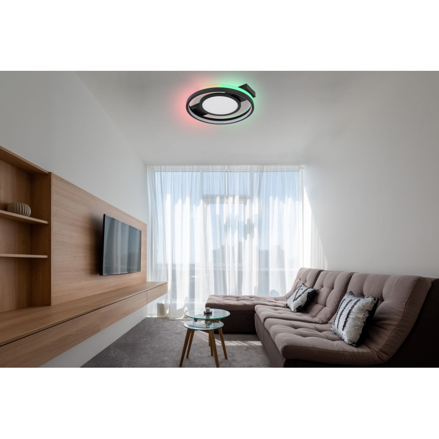 Globo - LED RGBW Aptumšojama griestu lampa LED/40W/230V 3000-6500K + tālvadības pults