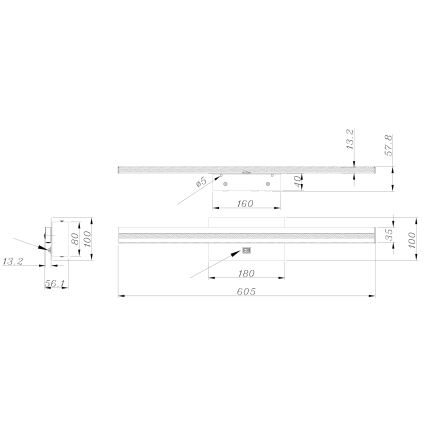 Globo - LED Vannas istabas sienas gaismeklis LED/18W/230V IP44