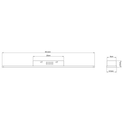 Globo - LED Vannas istabas griestu gaismeklis LED/12W/230V IP44