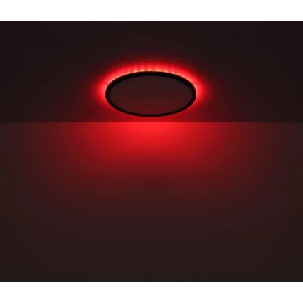 Globo - LED RGB Aptumšojama vannas istabas griestu lampa LED/18W/230V 3000-6000K + tālvadības pults IP44 melna