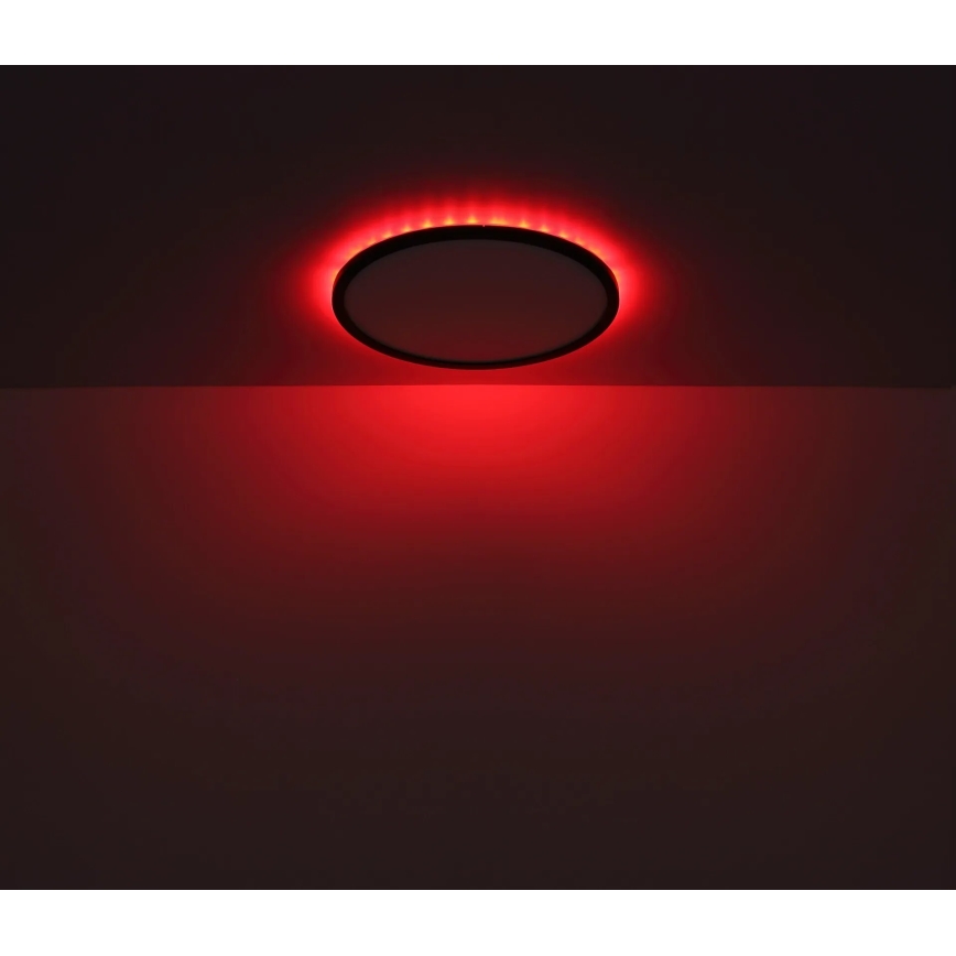 Globo - LED RGB Aptumšojama vannas istabas griestu lampa LED/18W/230V 3000-6000K + tālvadības pults IP44 melna