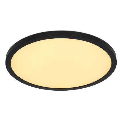 Globo - LED RGB Aptumšojama vannas istabas griestu lampa LED/18W/230V 3000-6000K + tālvadības pults IP44 melna
