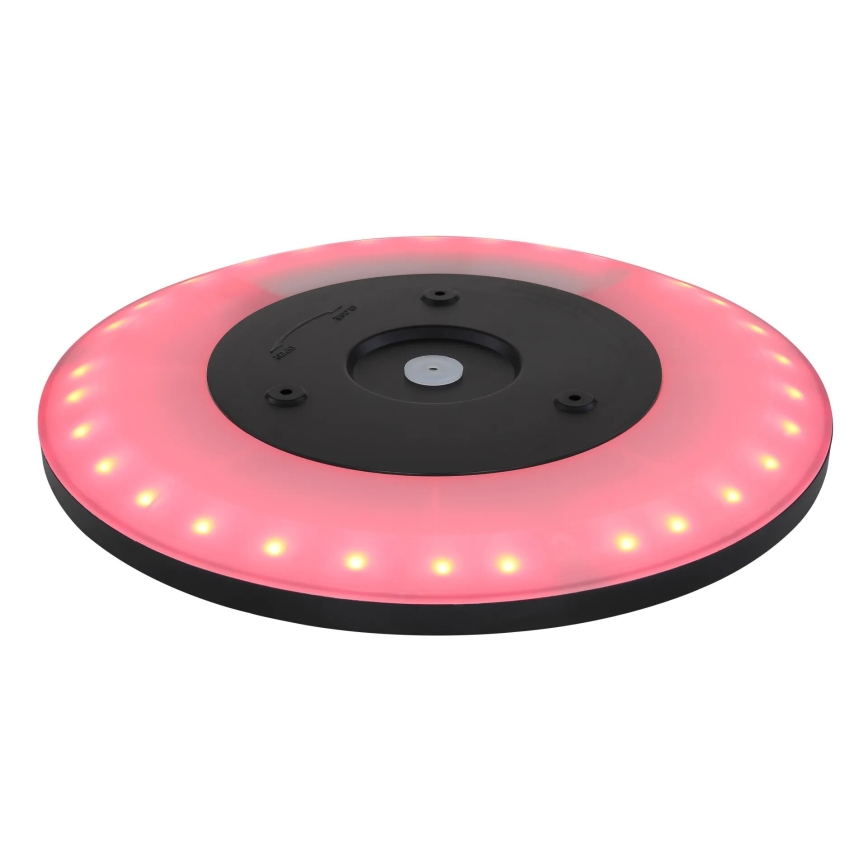 Globo - LED RGB Aptumšojama vannas istabas griestu lampa LED/18W/230V 3000-6000K + tālvadības pults IP44 melna