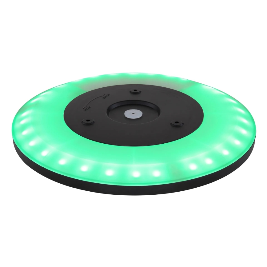 Globo - LED RGB Aptumšojama vannas istabas griestu lampa LED/18W/230V 3000-6000K + tālvadības pults IP44 melna