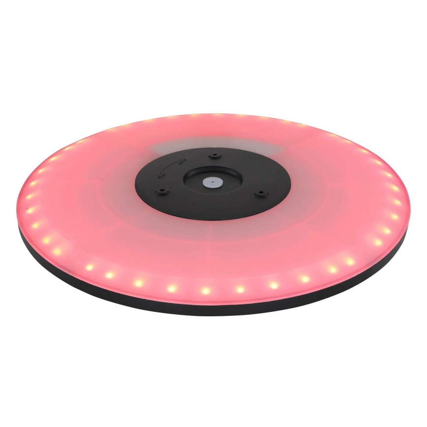 Globo - LED RGB Aptumšojama vannas istabas griestu lampa LED/21W/230V 3000-6000K + tālvadības pults IP44 melna