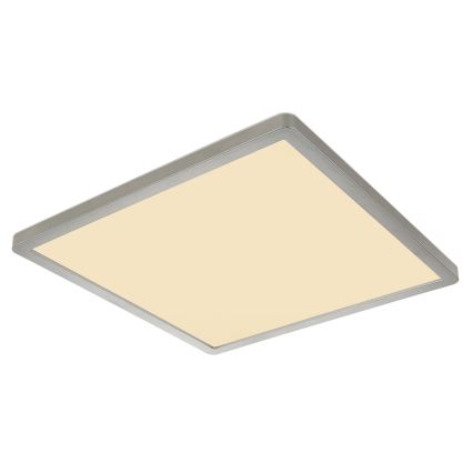 Globo - LED Aptumšojama vannas istabas griestu lampa LED/18W/230V 29,4x29,4 cm IP44 matēts hroms