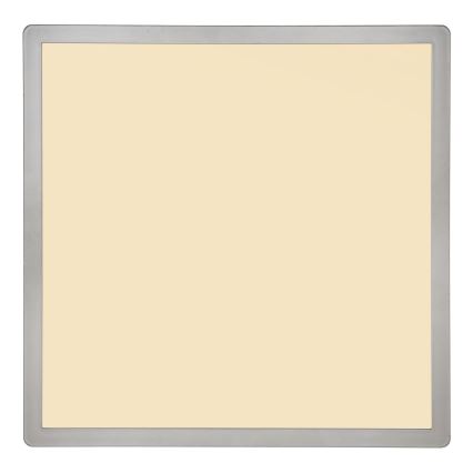 Globo - LED Aptumšojama vannas istabas griestu lampa LED/18W/230V 29,4x29,4 cm IP44 matēts hroms