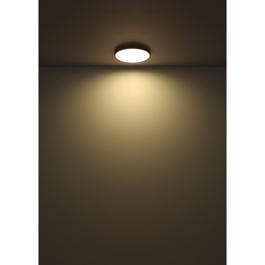 Globo - LED Griestu lampa LED/15W/230V 4000K d. 23 cm melna