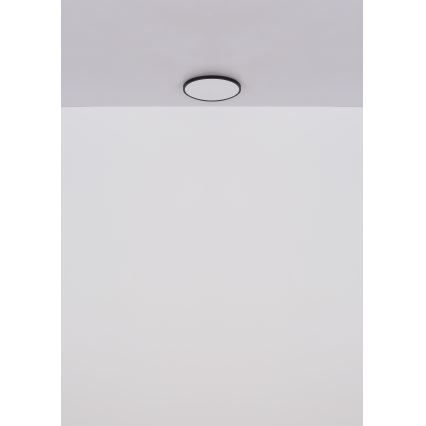 Globo - LED Griestu lampa LED/15W/230V 4000K d. 23 cm melna
