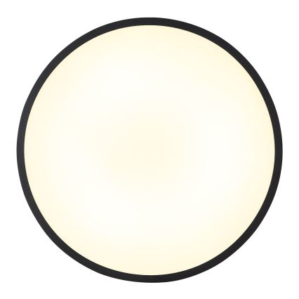 Globo - LED Griestu lampa LED/15W/230V 4000K d. 23 cm melna