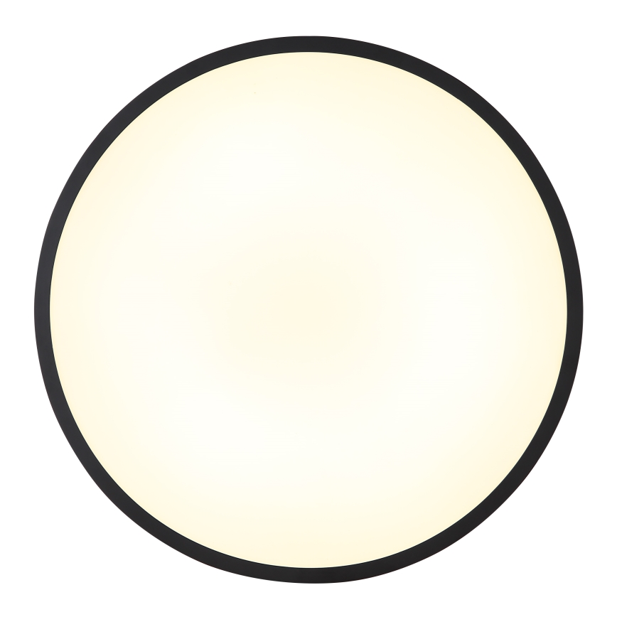 Globo - LED Griestu lampa LED/15W/230V 4000K d. 23 cm melna