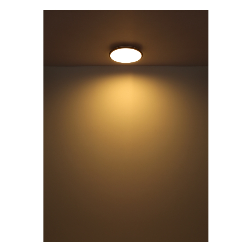 Globo - LED Griestu lampa LED/18W/230V 3000K d. 35 cm melna