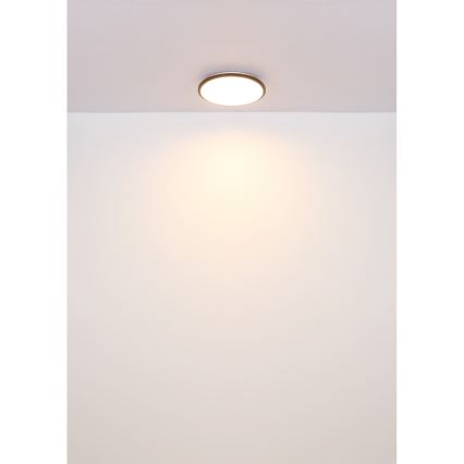 Globo - LED Griestu lampa LED/18W/230V 3000K d. 35 cm melna
