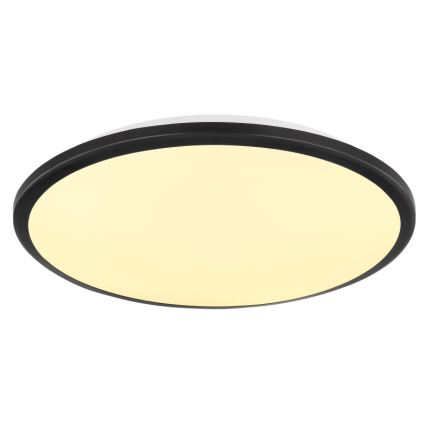 Globo - LED Griestu lampa LED/18W/230V 3000K d. 35 cm melna