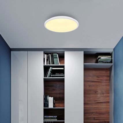 Globo - LED Griestu lampa LED/18W/230V 3000K d. 35 cm balta