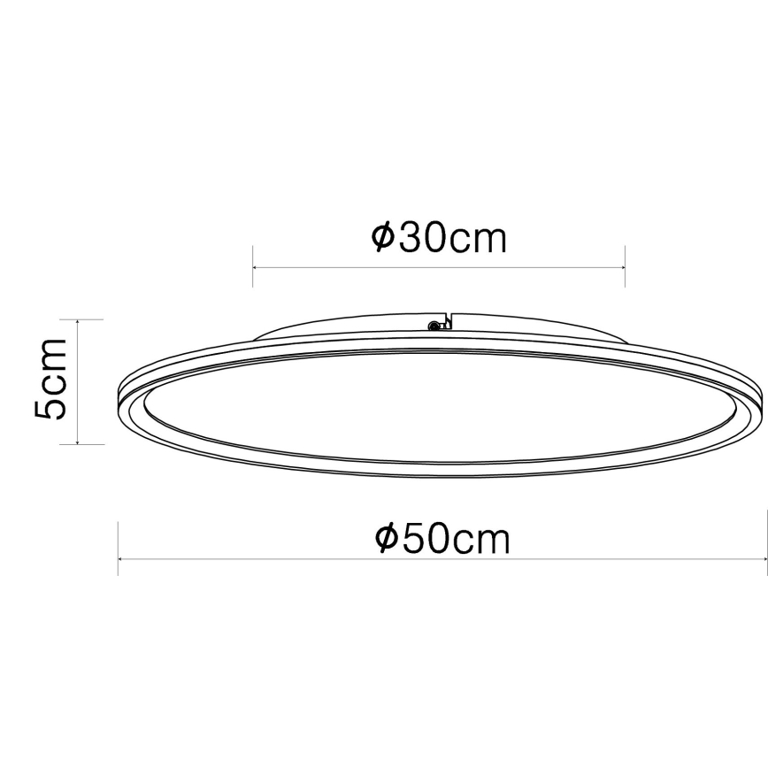 Globo - LED Griestu lampa LED/58W/230V d. 50 cm