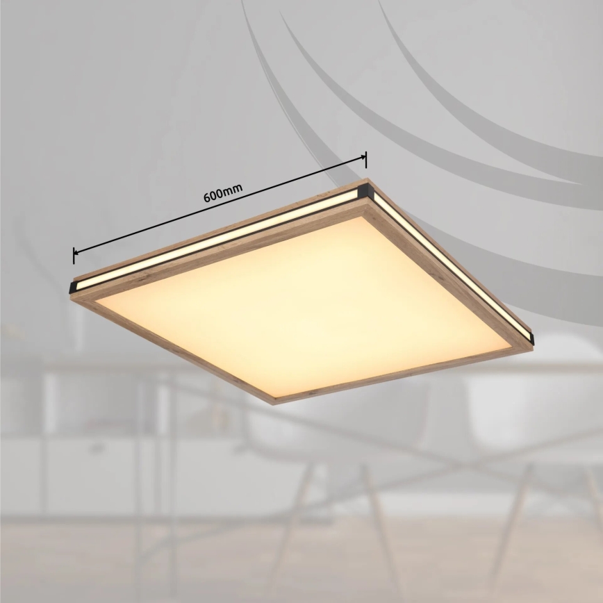 Globo - LED Aptumšojama griestu lampa LED/36W/230V 3000K 60x60 cm