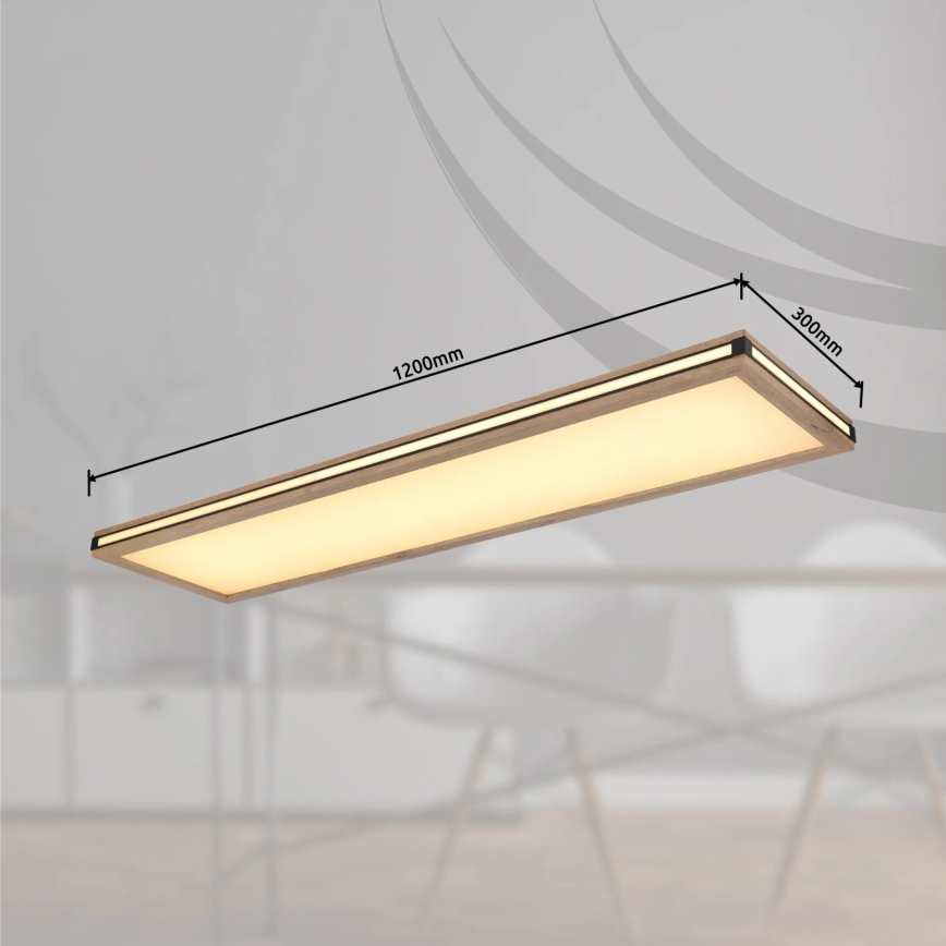 Globo - LED Aptumšojama griestu lampa LED/36W/230V 3000K 30x120 cm
