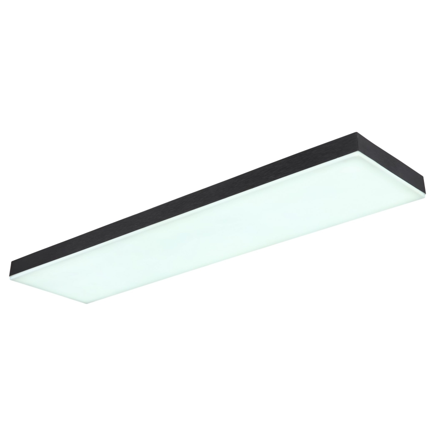 Globo - LED Aptumšojama griestu lampa LED/24W/230V 2700-6500K melna + tālvadības pults